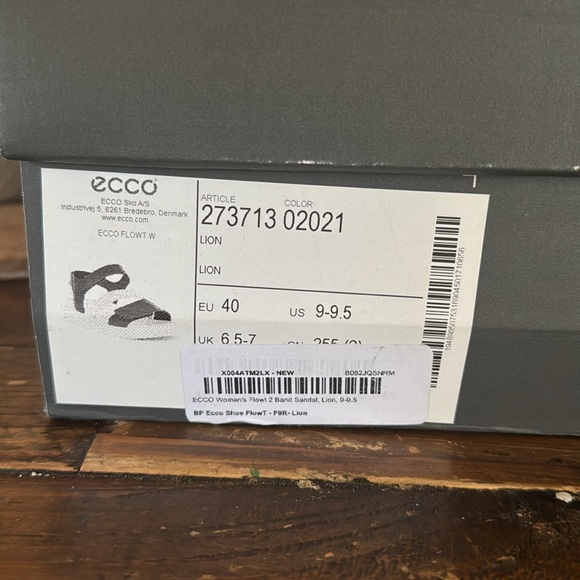 Ecco Women’s Sandal Flow Two Band size 9-9.5 - Picture 6 of 6